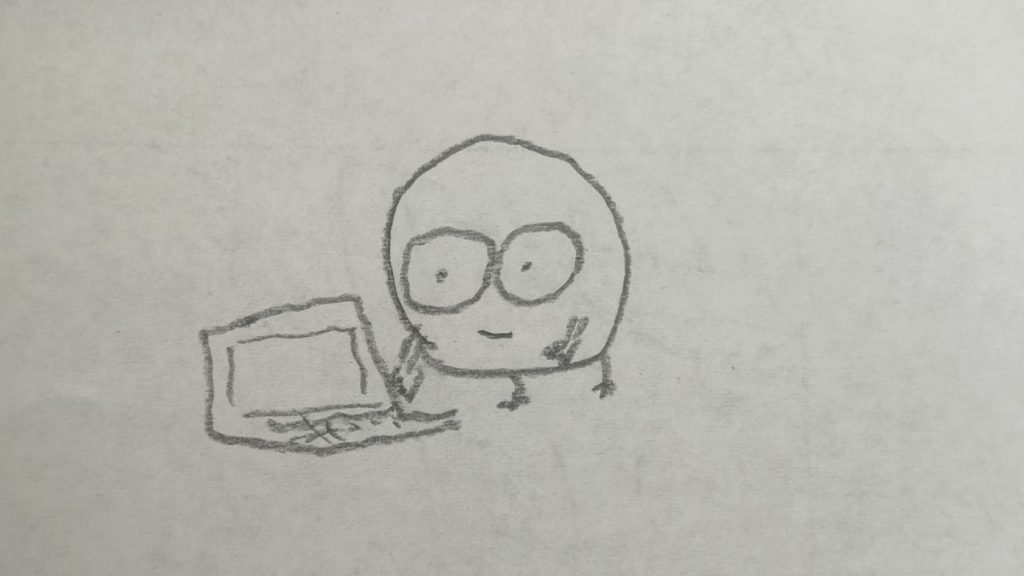 今回のデータから考えた次の施策（記事の音声化）について書いている記事のイラスト