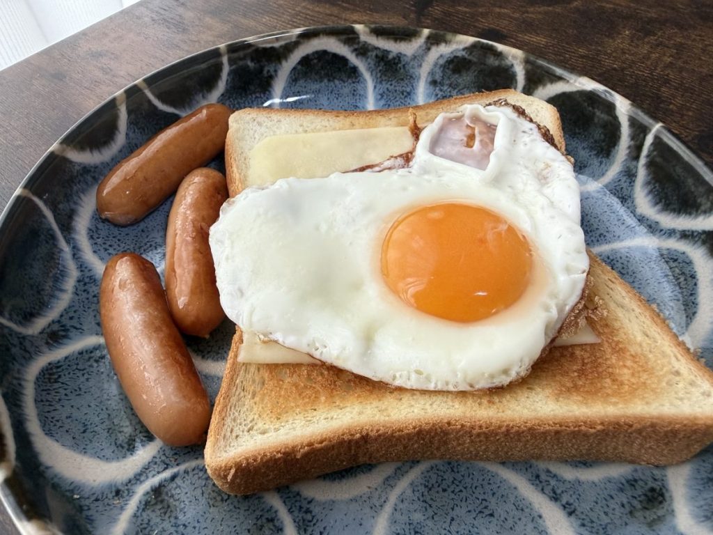 朝ごはんみたいな昼ごはん