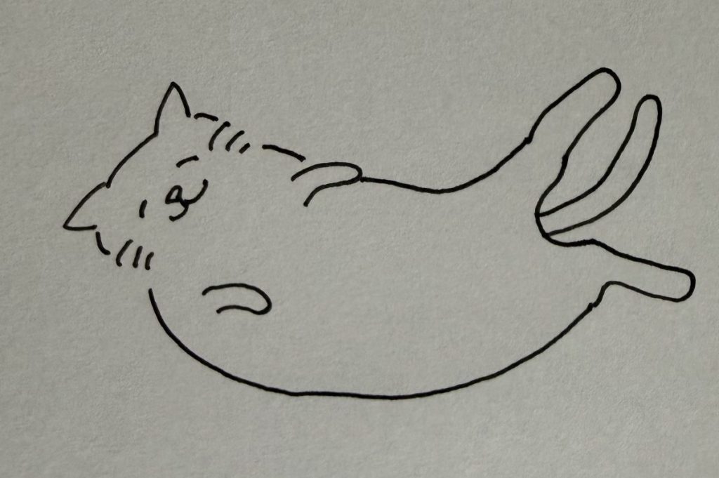 ひたすら自由がテーマのイラスト
