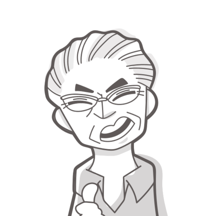 株式会社Dai代表取締役社長のシュワッチさんの似顔絵イラスト